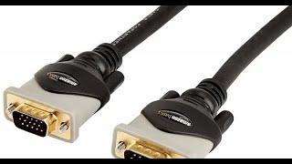 The Shocking Truth About AmazonBasics VGA Cable