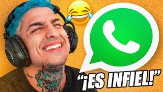 me meto al whatsapp de mis viewers #7 (se entera de infidelidad)