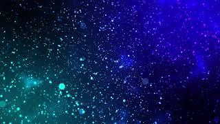 60 min | 4K Relaxing Screensaver | Blue Glitter Particles