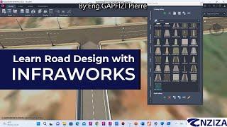 Road infrastructure design with Autodesk InfraWorks 2023 using road planning tool