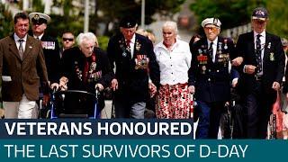 Veterans given heroes welcome on Normandy return for D-Day anniversary | ITV News