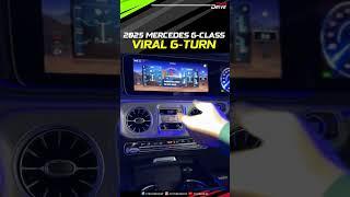 2025 Mercedes-Benz G-Class Viral G-Turn | What do you think of its viral G-Turn feature? #shorts