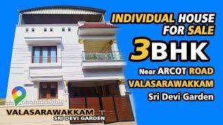 Individual House for Sale in Chennai Valasarawakkam | Resale Properties in Chennai 600087