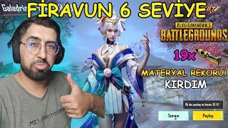 GALADRİA X-SUİT GELDİ! REKOR MATERYAL KASTIK! FİRAVUN 6 SEVİYE YAPTIK! AKM TEK ATTIM! PUBG Mobile