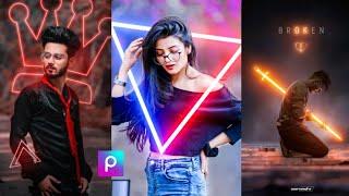 Neon Photo Editing | Picsart Photo Editing | Picsart Editing Tutorial | 600