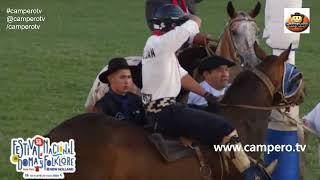 Jineteadas de caballos Festival de Jesús María 2024 noche 3