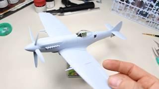 Airfix 1/48 Spitfire mk XIV Model Build Review