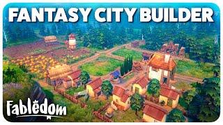 Starting a New Kingdom in this Fantasy City-Builder | Fabledom