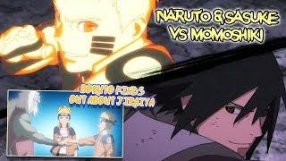 Boruto learns about Jiraiya, Naruto and Sasuke Vs Momoshiki - Boruto Episode 65 Review