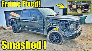 This Is The Perfect Wrecked Truck Rebuild! 2022 Ford F350!