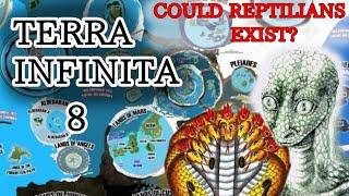 Nos Confunden's Terra Infinita 8: Island of reptiles, Shesha, Ice giantess and the reptilian aliens?