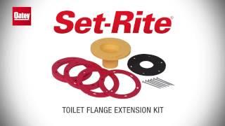 How to Replace a Toilet Flange with Set-Rite® Extension Kits