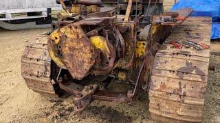 Removing the LeTourneau Power Control Winch from the D7 4T Dozer July 08 2024