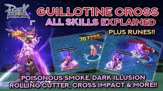 GUILLOTINE CROSS SKILLS DEMO + EXPLANATION | Ragnarok Mobile Eternal Love