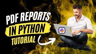 PDF Reports In Python | Python Reportlab for Beginners | Reportlab pdf generation