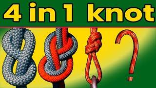 Expand Your Knotting Skills: Figure 8 knot, 1 knot 4 variations!