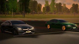 ГОНКИ КЛЮЧ на КЛЮЧ M5CS VS CLS63 WENGALLBI на BLACK RUSSA!