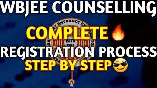 WBJEE 2023Counselling | Registration Process | Step By Step | Wbjee Full Counselling Registration