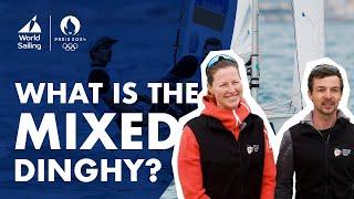 What is the Mixed Dinghy sailing event at the Paris 2024 Olympic Games?