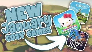 Exciting New Cozy Games Coming in January 2025! (Switch & PC!)