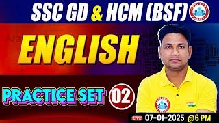 SSC GD 2025 | SSC GD English Practice Set #02 | BSF HCM English PYQ's | English By Rinku Sir