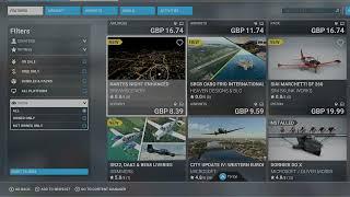 Microsoft Flight Simulator XBOX Marketplace Update 08/24/2023