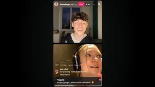 Titouan Hervo ( JESC 2024) and Maja Krzyżewska ( JESC 2023) - Livestream on Instagram (8/12/24)