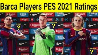 PES 2021 Mobile: FC Barcelona Players Ratings