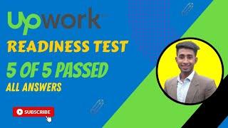 UpWork Readiness Test Questions and Answers 2022