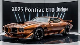 2025 Pontiac GTO Judge Review: The Return of a Legend