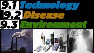 AP World History 9.1, 9.2, & 9.3 Technology, Disease, & Environment after 1900