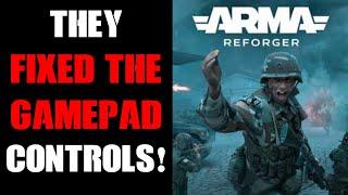 THEY FIXED IT! New Industry Standard Gamepad FPS Controls & Now Customizable! (Arma Reforger Exp)