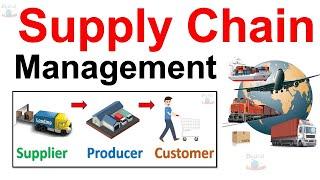 What is Supply Chain Management (SCM) ? | Basic concept, Definition, Introduction, Process & Example