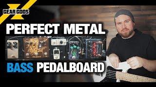 The Perfect Metal BASS Pedalboard! | GEAR GODS