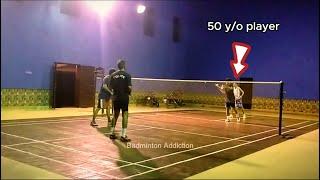 50-Year-Old Badminton Player Shows Off Crushing Smashes