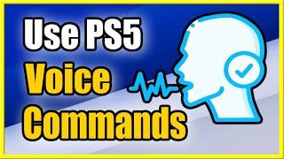 How to Use Voice Command on PS5 (Hey PlayStation!)