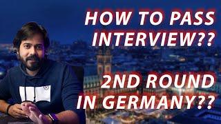 How to pass 2nd round of interview in Germany? Interview process, tips for Software developer