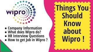 Wipro Company Information | Wipro Recruitment 2021 | About Wipro Details | How to get Job in Wipro