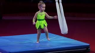 Дементьева Арина 3 года воздушная гимнастка