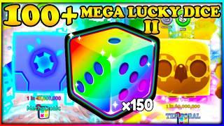 Using 100+ MEGA LUCKY DICE 2 for... Pet Simulator 99