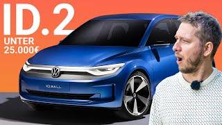 VW ID.2 für 25.000 Euro: Endlich ein bezahlbares Elektroauto für alle?