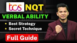 Ace TCS NQT Verbal Ability 2025 | Complete TCS NQT Verbal Ability Preparation Plan 