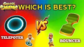 Subway surfers | TELEPOTER VS BOUNCER | Board Comparison | Which Board Is best?