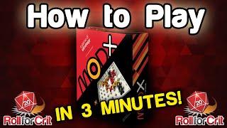 How to Play MOD X | Roll For Crit