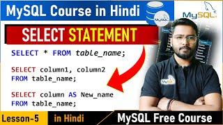 MySQL TABLE | SELECT Statement | MySQL Workbench | MySQL Free Course #mysql