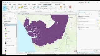 How to create a Drainage Density Map on ArcGIS Pro