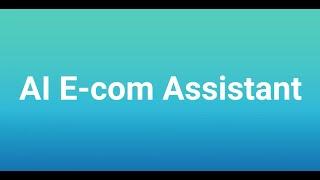 AutoBiz | AI Assistant for E-commerce Businesses