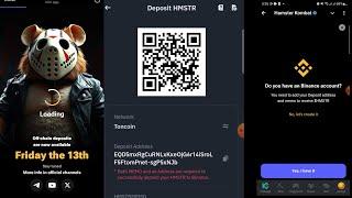 How to Add $HMSTR Token Deposit Address in Hamster Kombat | Binance Users