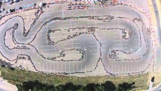 CrazyKarting Lap from the sky