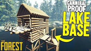 The Forest: Survival EP8 - The CANNIBAL PROOF LAKE BASE is DONE | The Forest Lets Play Gameplay 2022